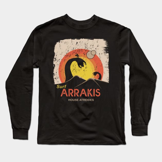 Dune 2020, Dune 2021, House Atreides Long Sleeve T-Shirt by MasliankaStepan